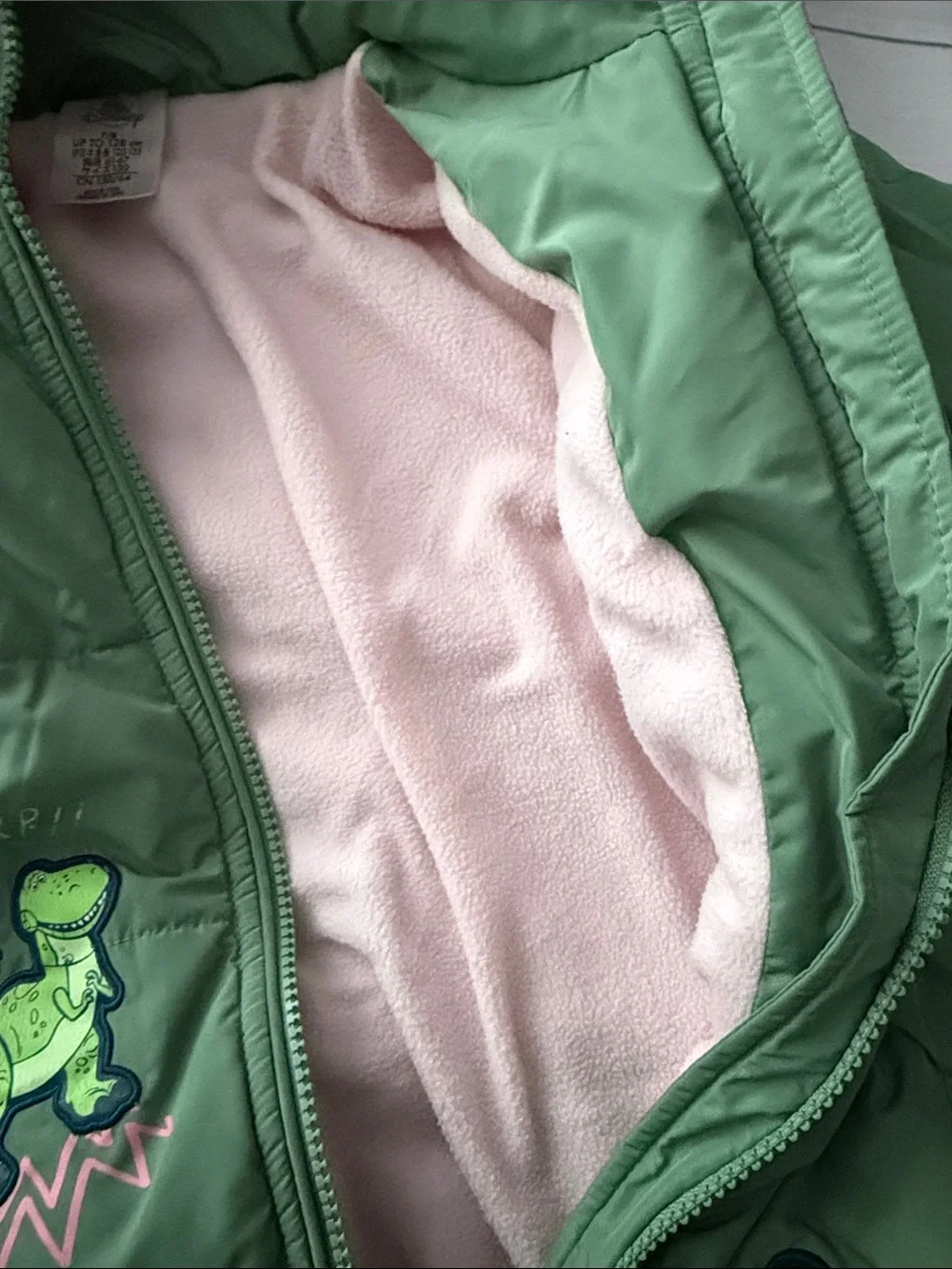 Disney branded quilted