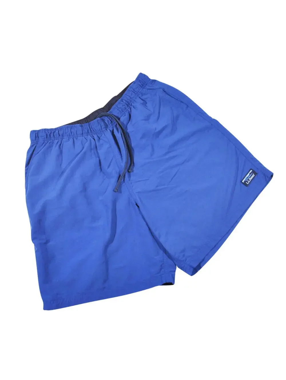 L.L. Bean Outdoors Mens Blue Swim Ocean Swimsuit Size Large (33-34)