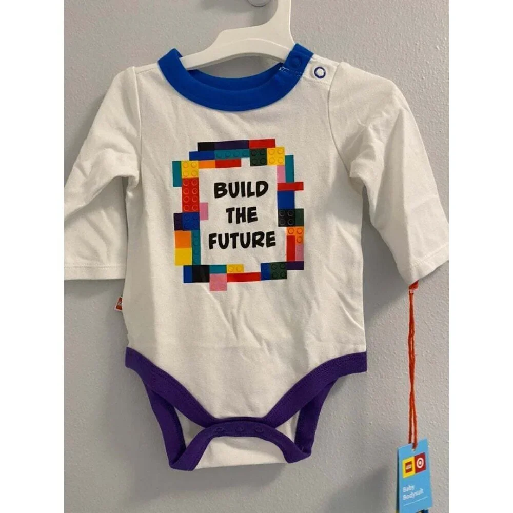 LEGO BUILD THE FUTURE - SIZE 0-3 months.  BOYS. GIRLS. UNISEX.  BRAND NEW.