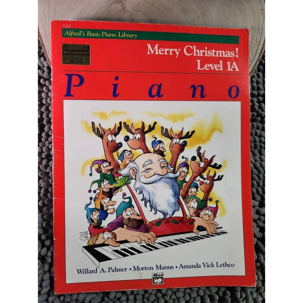 Alfred's Basic‎ Piano Course: Merry Christmas! Book 1A