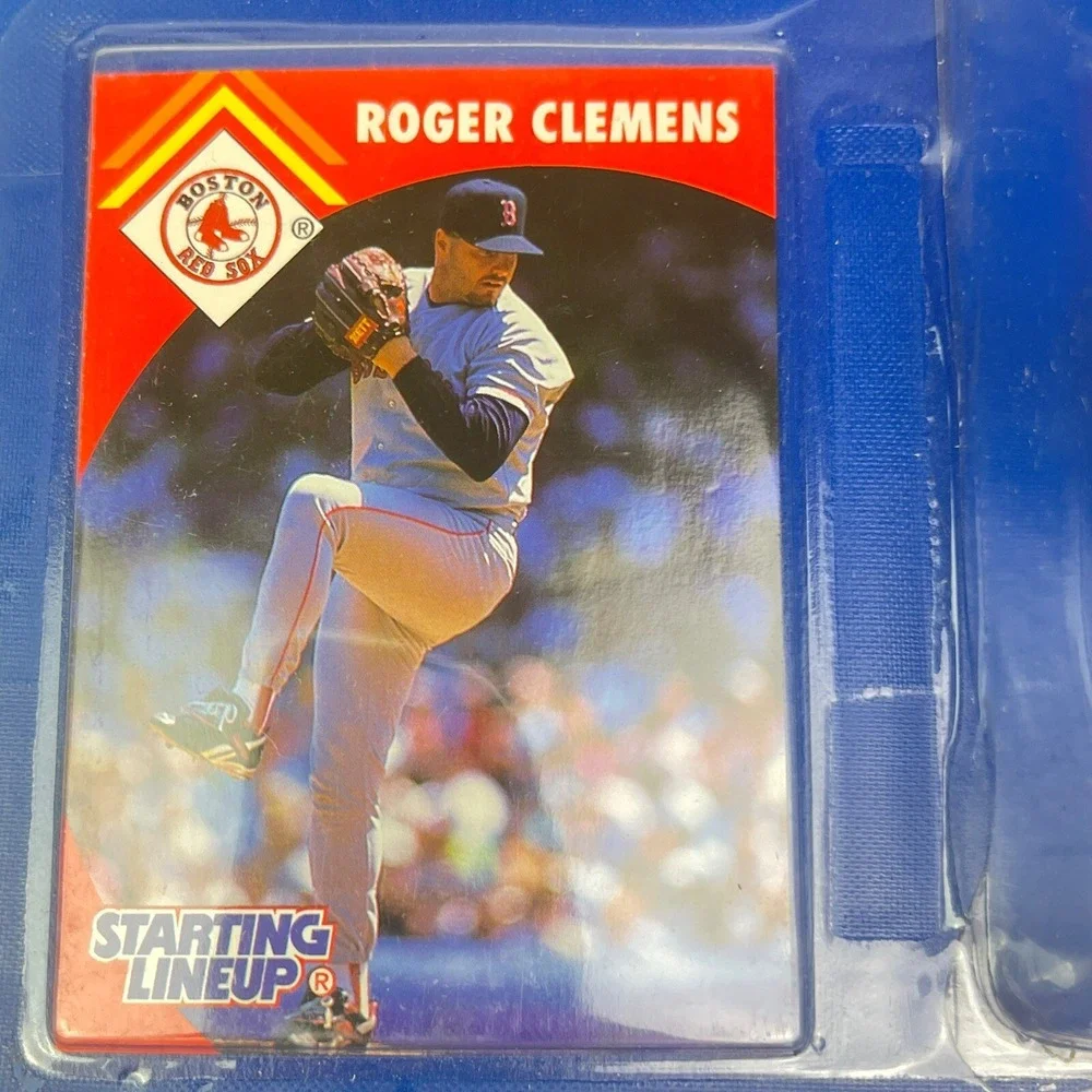 1995 Starting Lineup Roger Clemens Boston Red Sox SLU Kenner Sports Figure