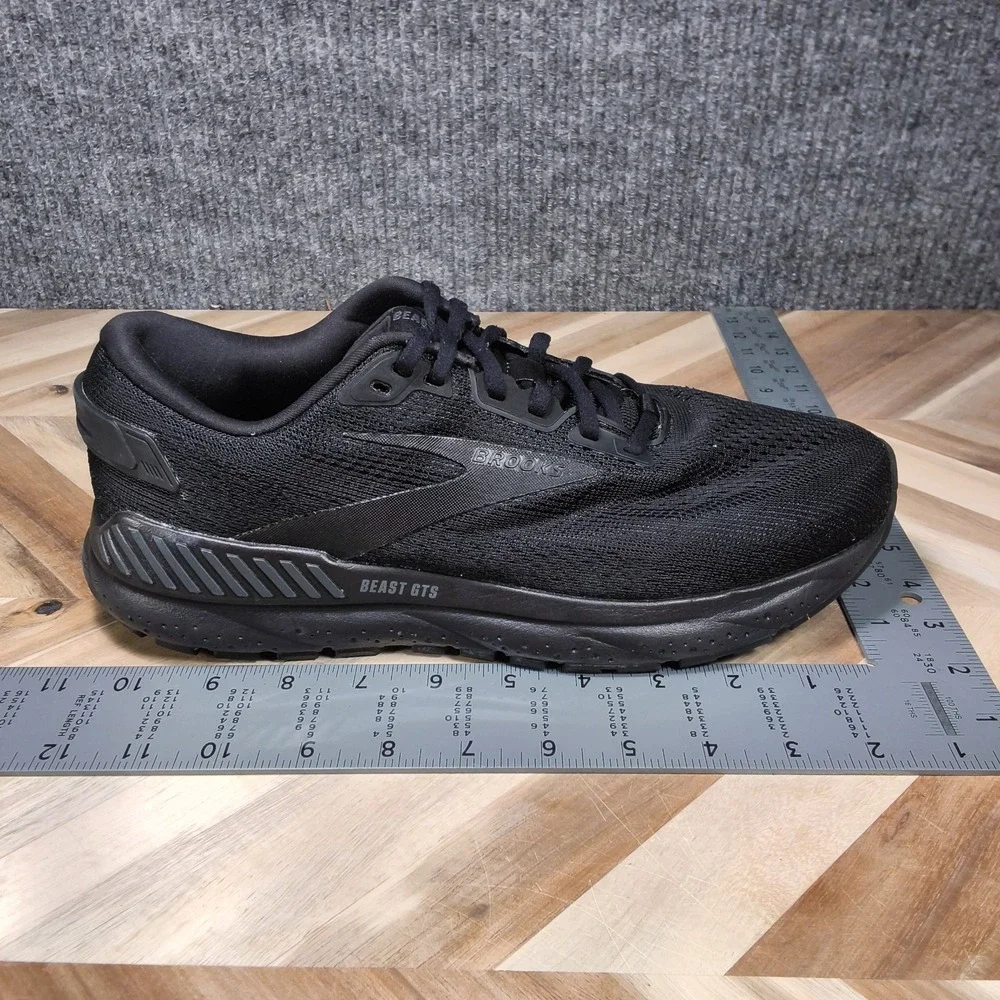 Brooks Beast GTS 24 Mens 10 D Running Shoes Black Black 1104251D020  Comfort