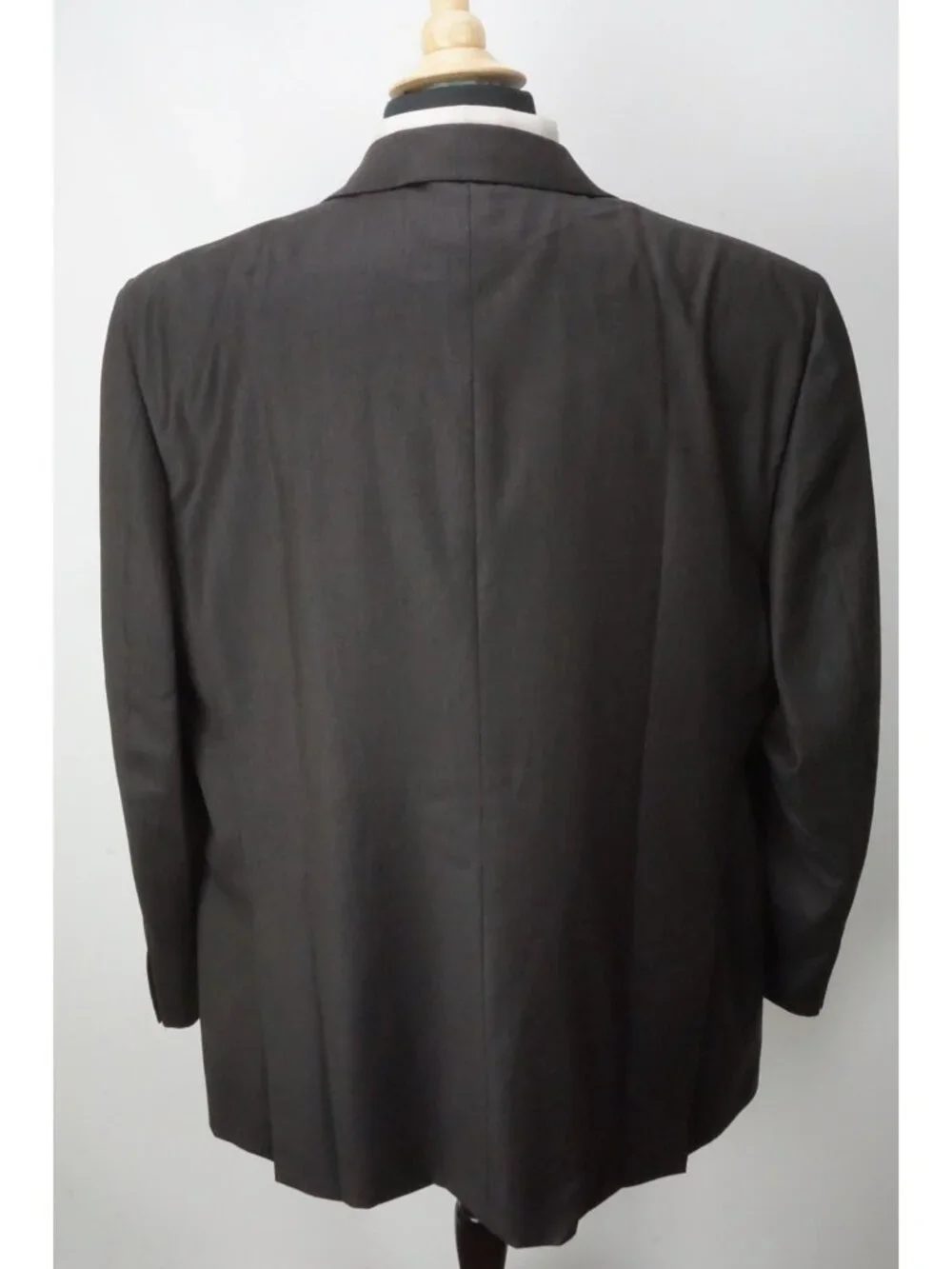 Burberry London Brown Wool 2 Pc Suit Jacket Pants Sz 48R BRAND NEW