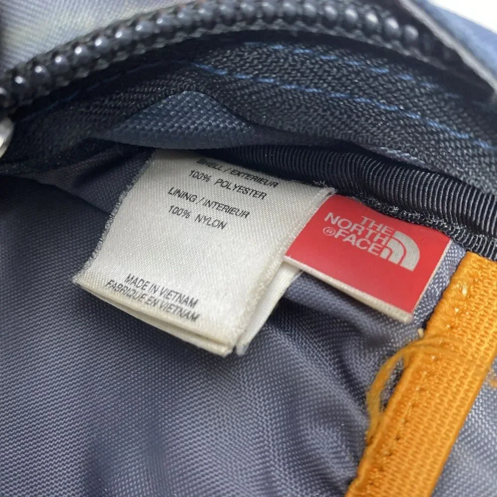 The North Face Mentor Backpack School Camping Hiking Bookbag Navy Blue