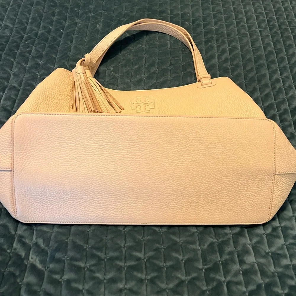 Tory Burch pebbled leather