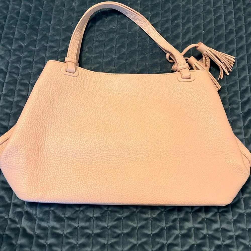 Tory Burch pebbled leather