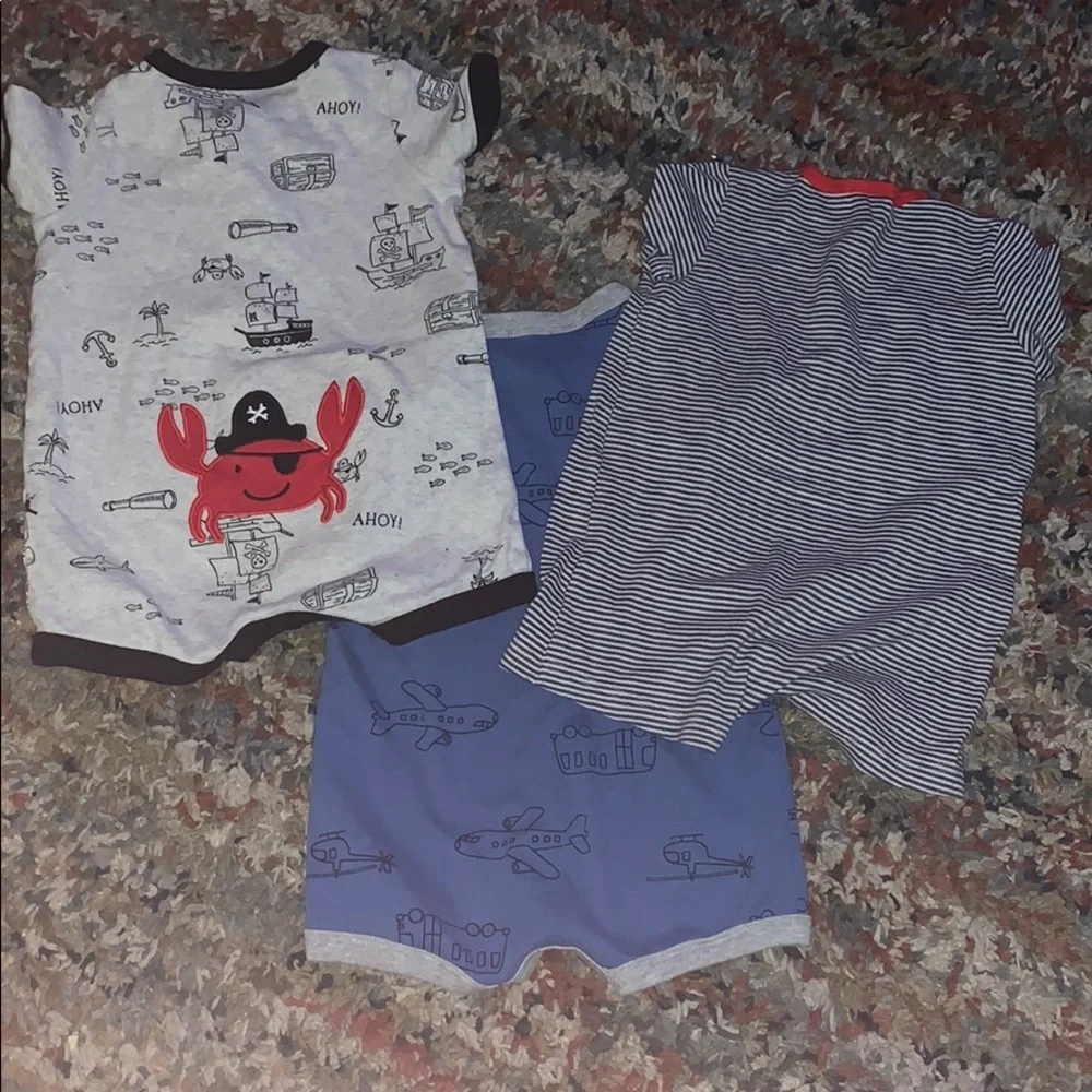 Carters set three