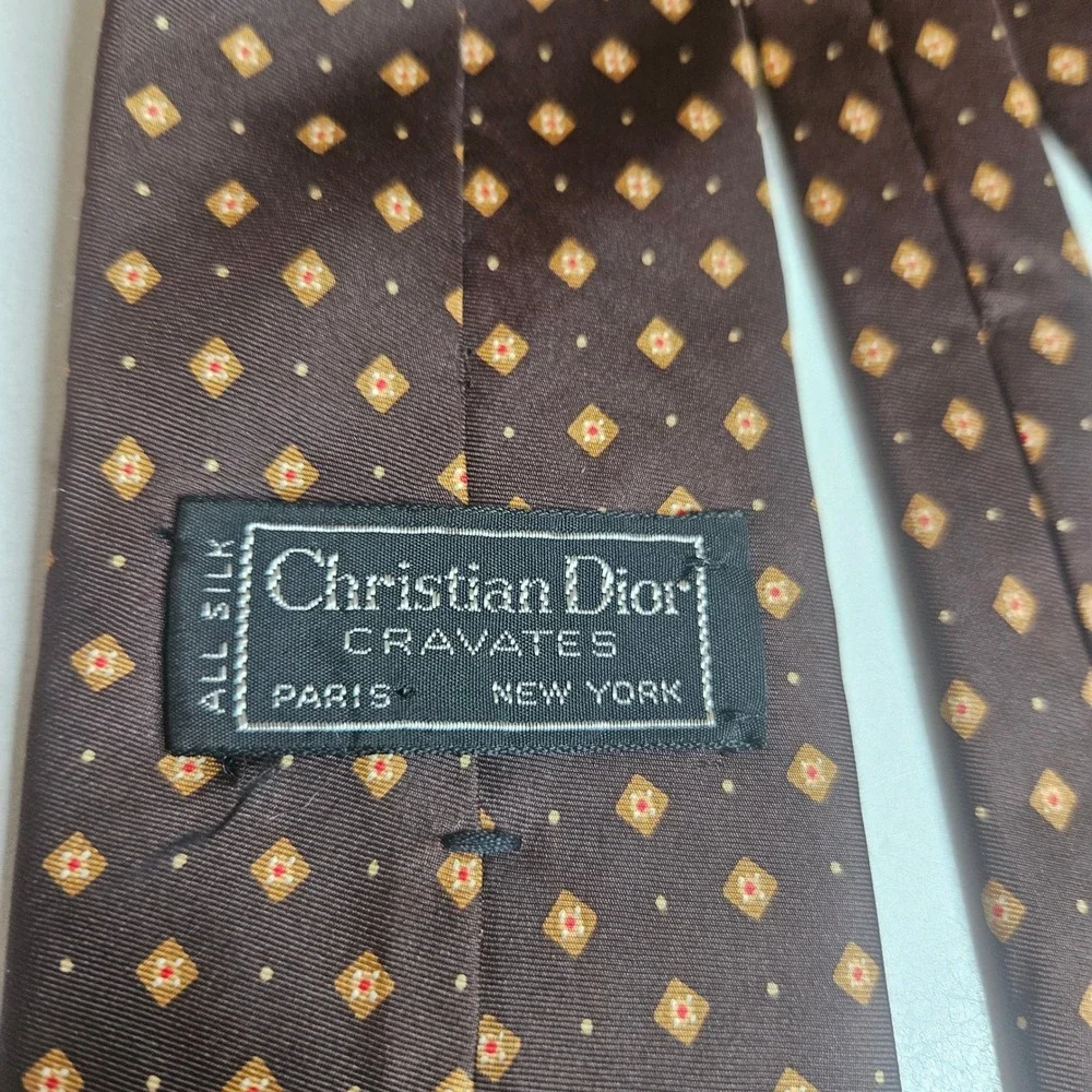 Dior christian cravates