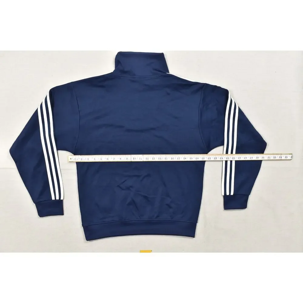 Adidas Originals Men's S Funnelneck TT Track Top Night Indigo Blue IZ4805 NWT
