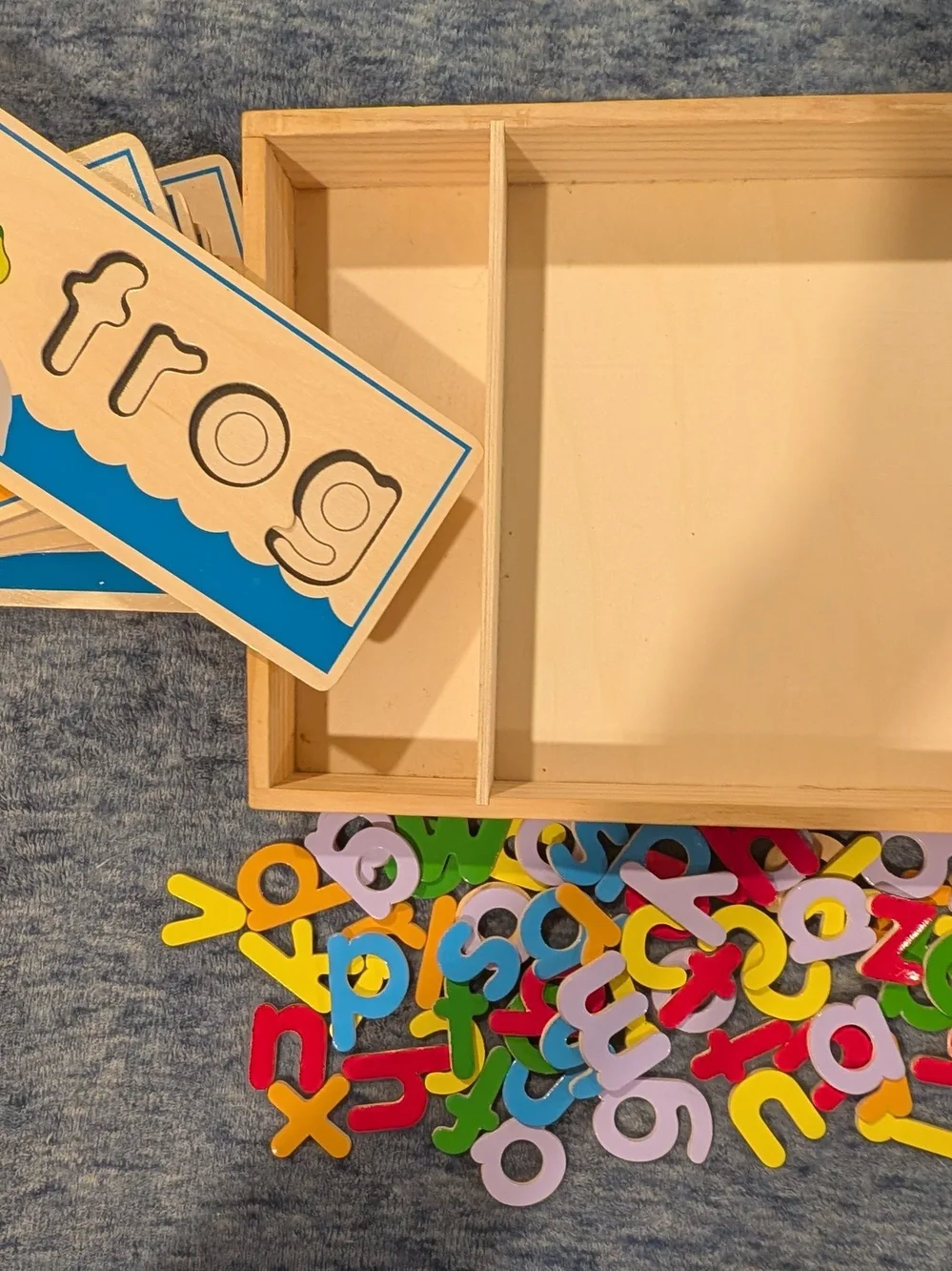 Melissa & Doug See And Spell Wooden Picture Word Puzzle Set With Letters