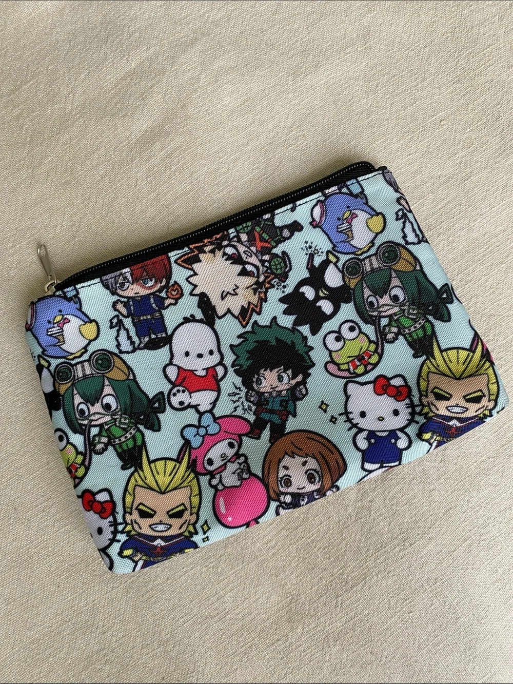 Sanrio My Hero Academia x Hello Kitty Pouch