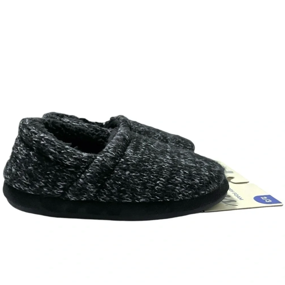 dearfoams knit upper