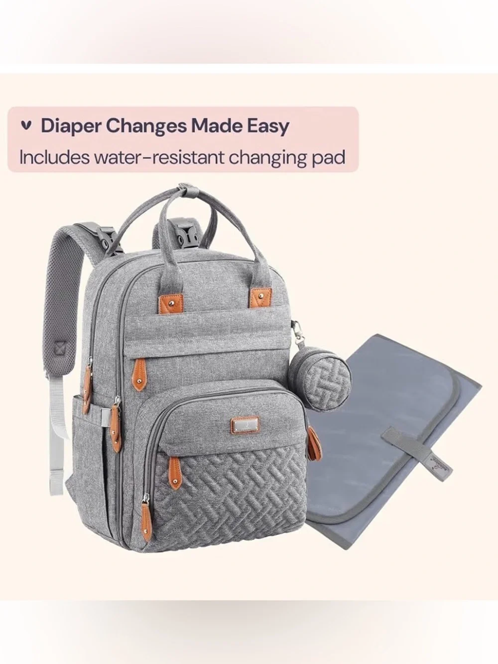 babbleroo modern gray