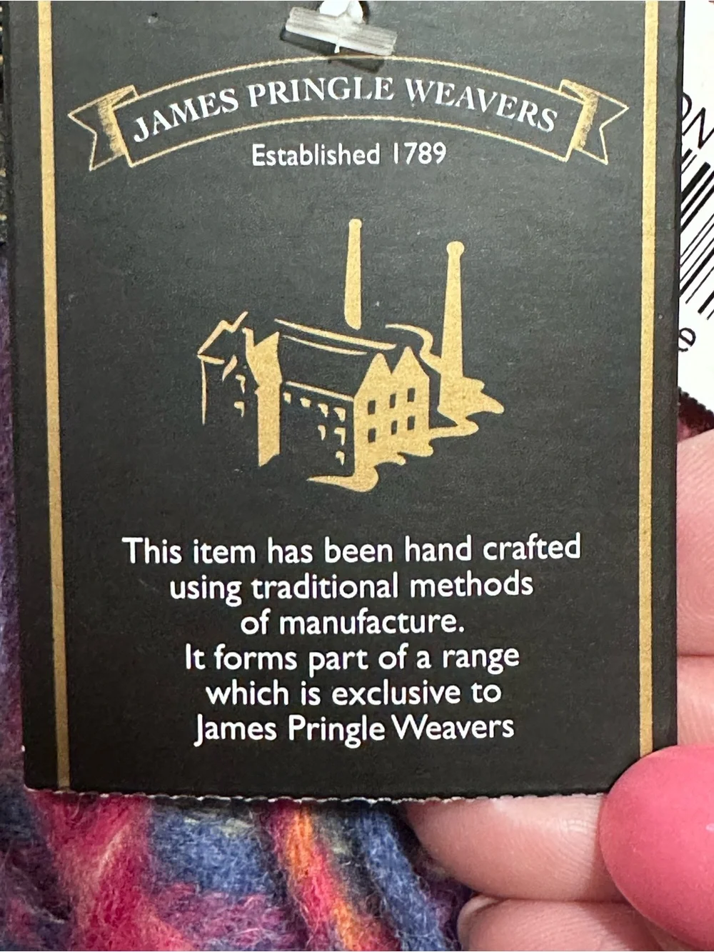James Pringle Weavers soft plaid