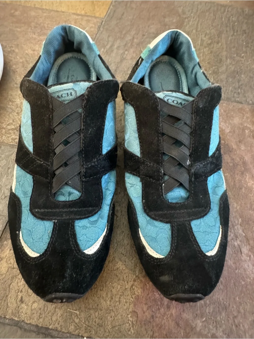 Coach comfort lace black