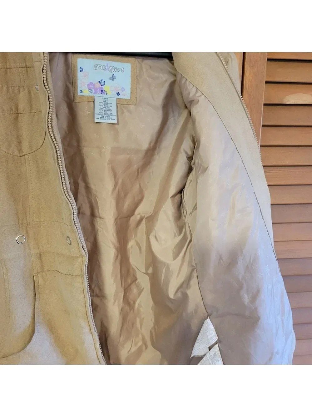 fc girl brown faux