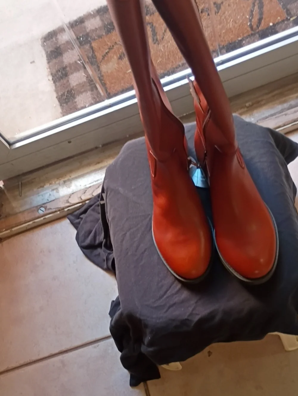 N/A leather boots