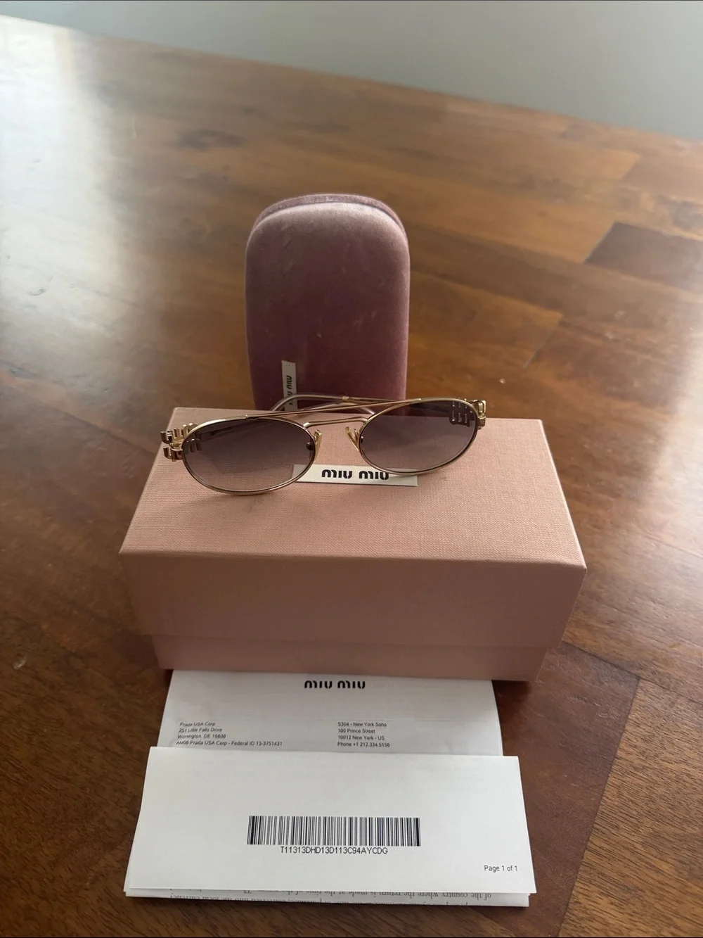 Miu Miu elegant miu