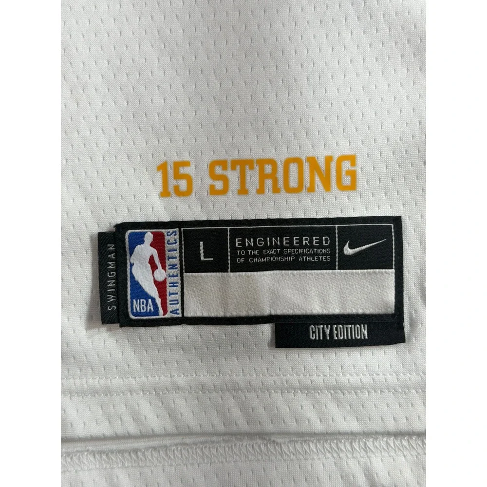 Nike Miami Heat Tyler Herro 14 City Edition Jersey Youth Large White NBACSJ2ND22