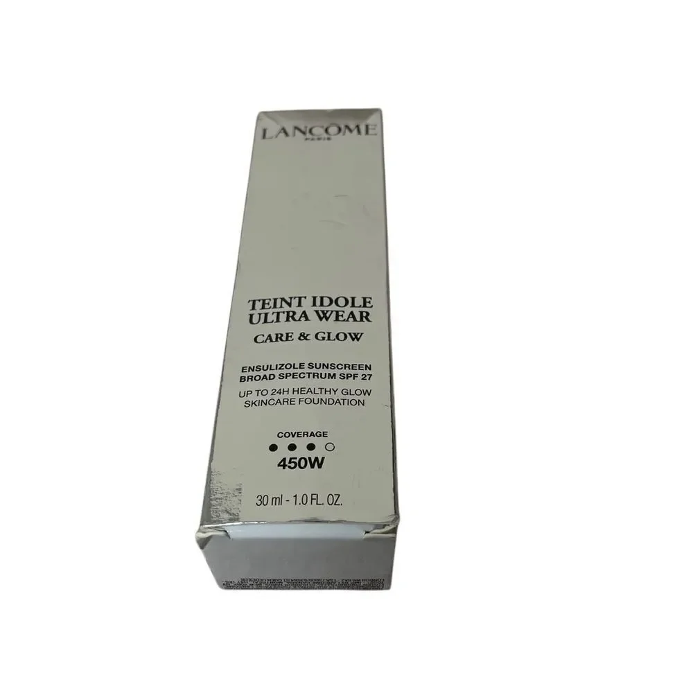 Lancôme 450W Teint Idole Ultra‎ Wear Care & Glow Foundation SPF 27 1 oz