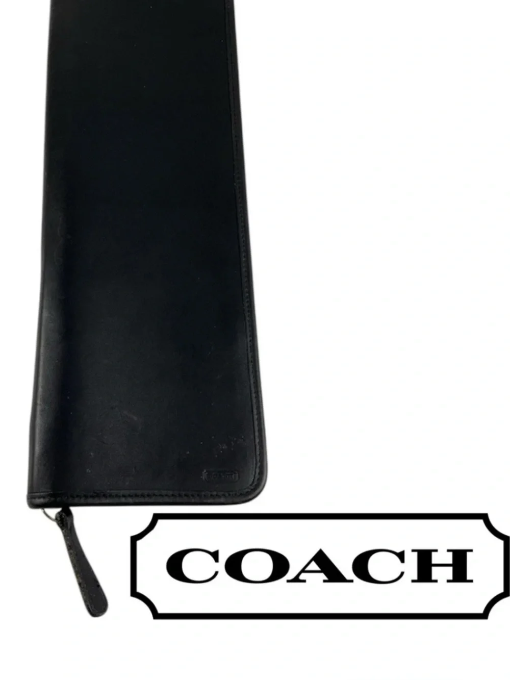 Coach compact leather