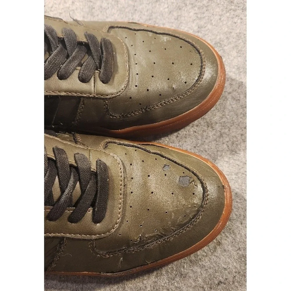 Abound High Top Shoes Mens Size 9 Olive Green Black‎ Sneakers Gum Sole MR JARED