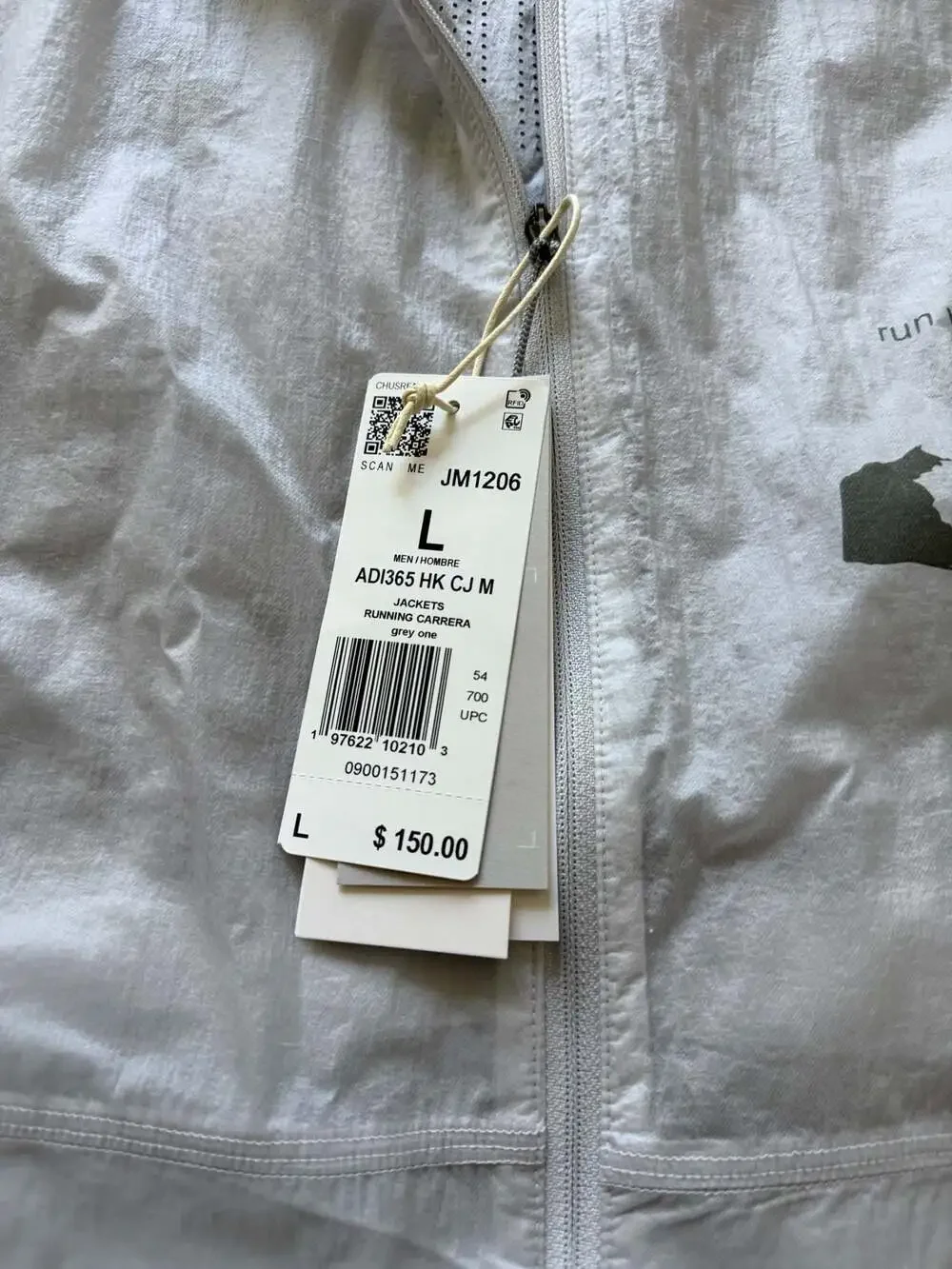 adidas size brand