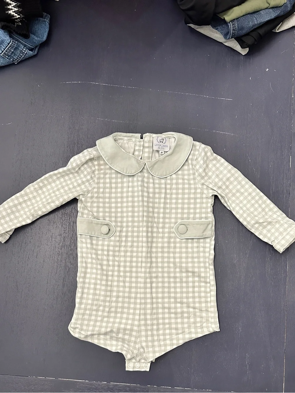 Little Lamb Co Shortie Jon Jon