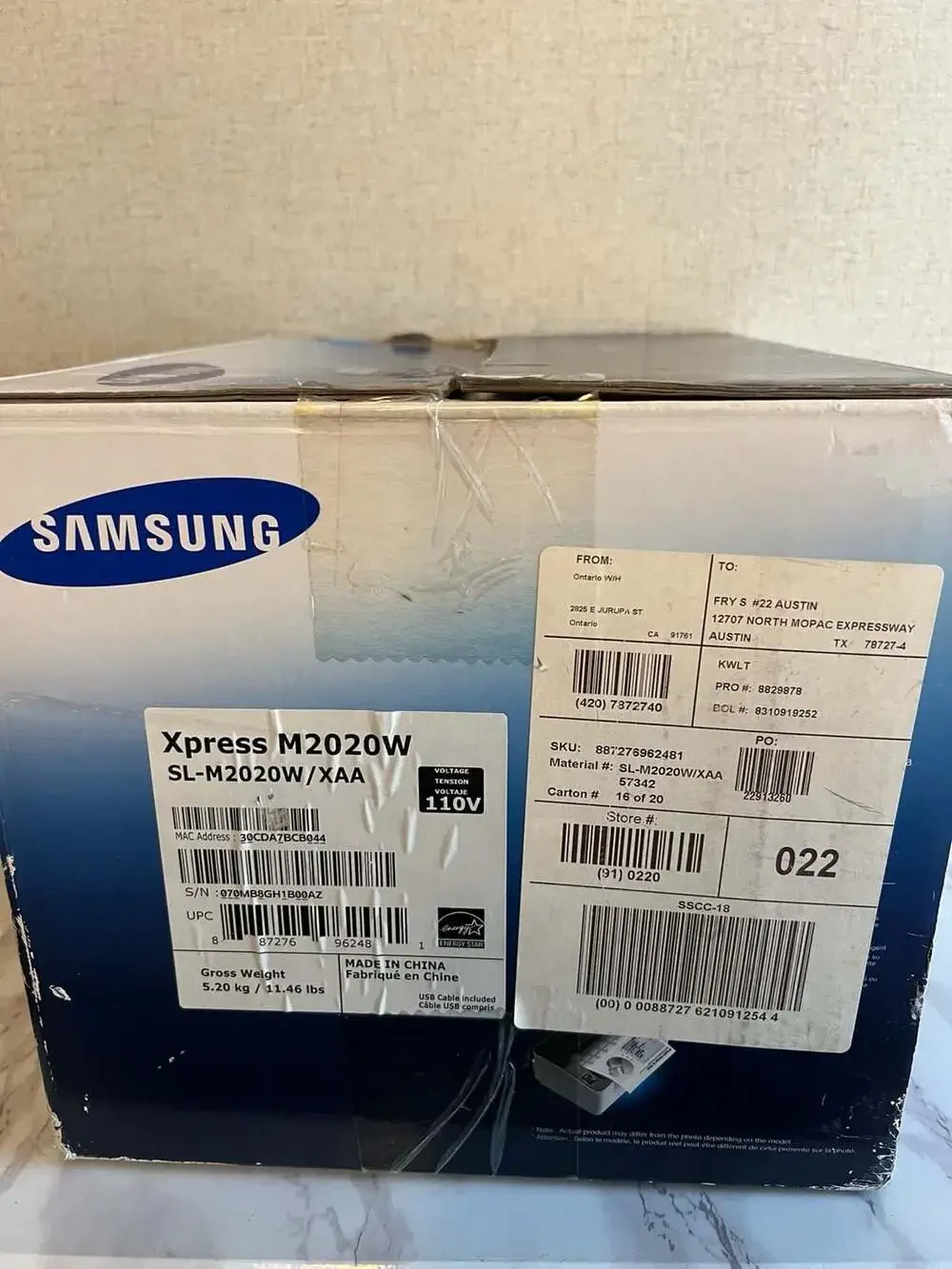 Samsung energy unit model