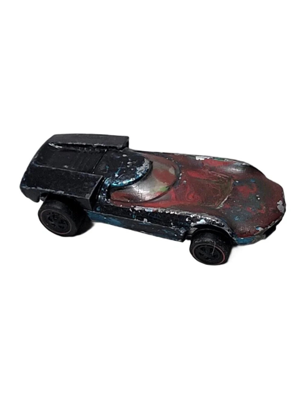 Hot Wheels Vintage Redline Turbofire Blue 1968 Mattel USA