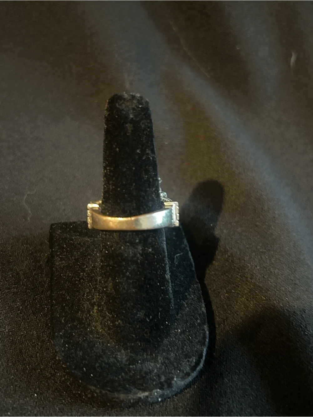Large Light Purple Cocktail Ring Size 5