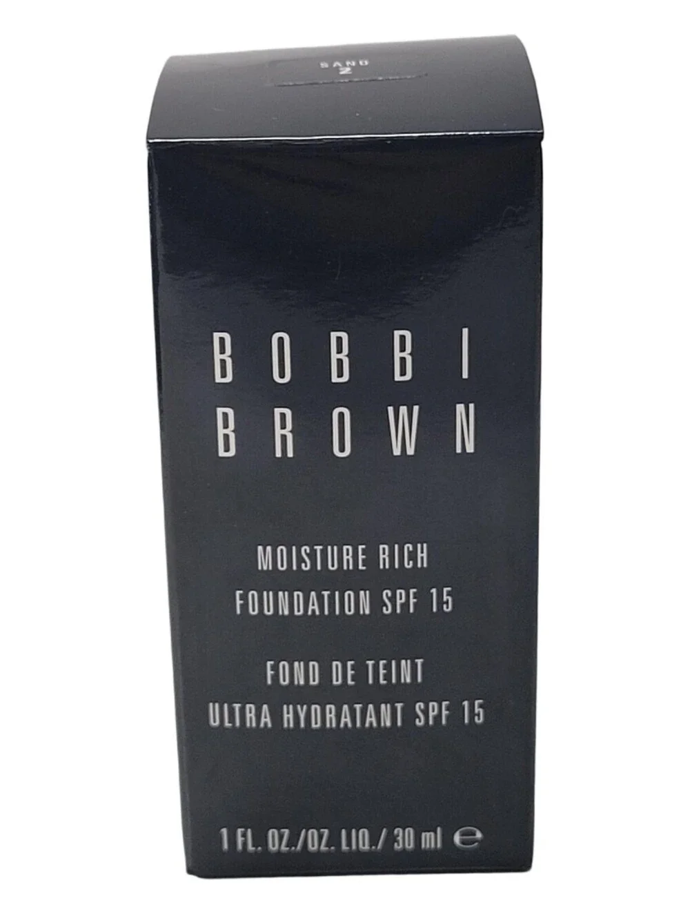 Bobbi Brown Moisture Rich Foundation 1fl Oz #2 Sand New With Box