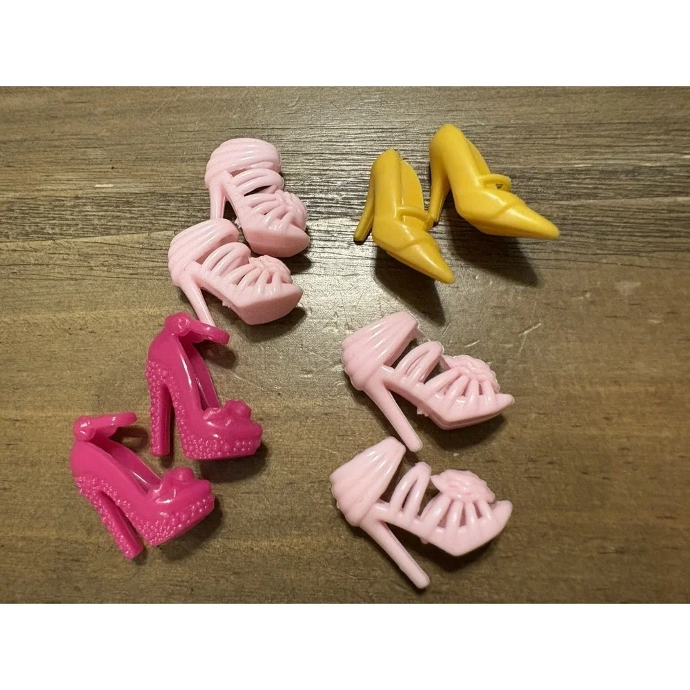Barbie Doll Shoes Mattel High Heels Fashionistas Stilettos And VTG Heels. Lot