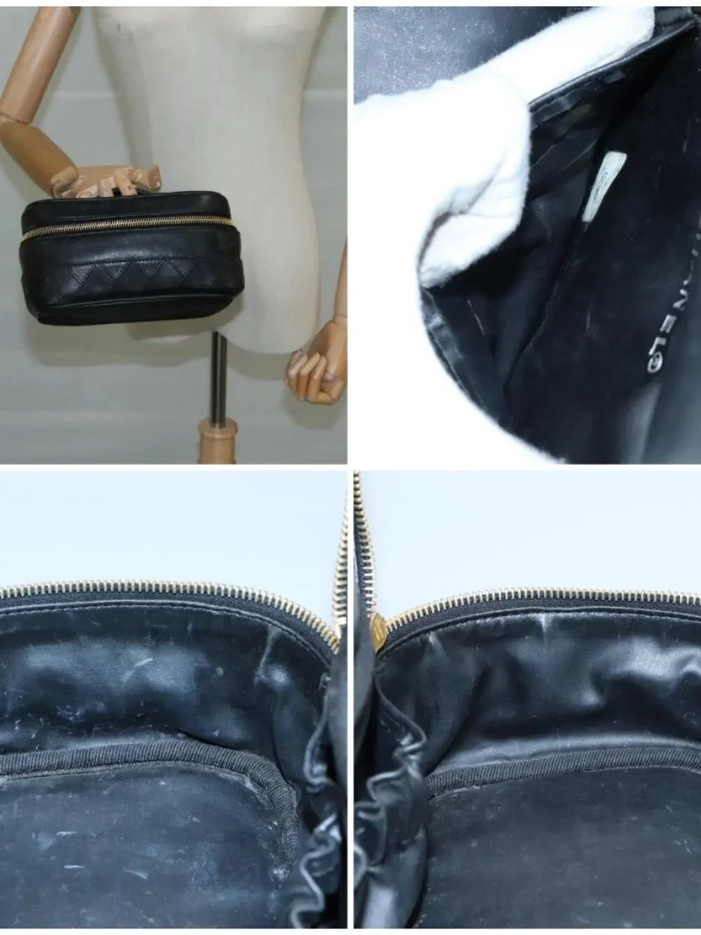 CHANEL brand	chanel color	black
