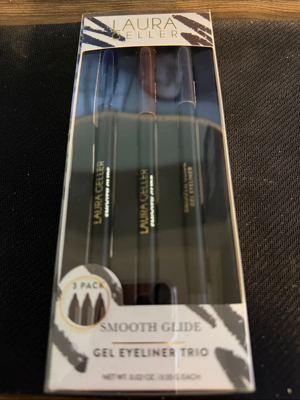 Laura Geller Gel Eyeliner Trio - Black, Brown, Gray