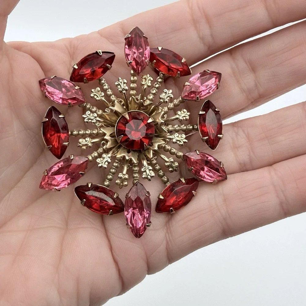 The Unbranded Brand brooch red