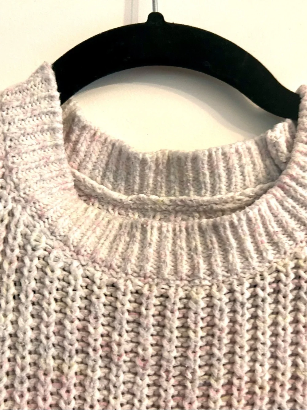 abercrombie kids Knit Sweater Pastel Confetti Speckled Youth Size 11/12