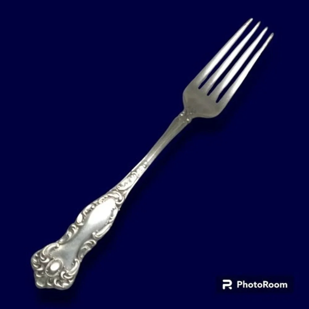 WM Rogers & Son-International Silver Oxford Fork-1901-Silver Plate-Art Nouveau