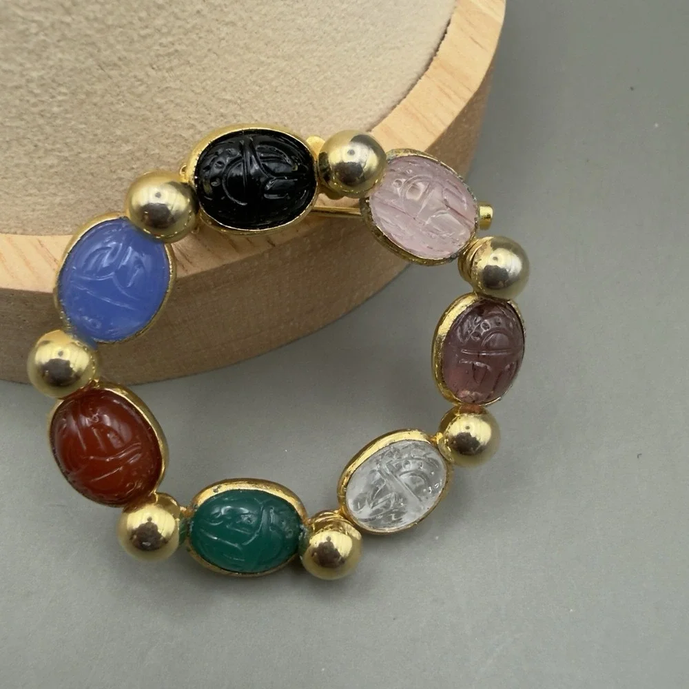 Estate tone burgundy egyptian