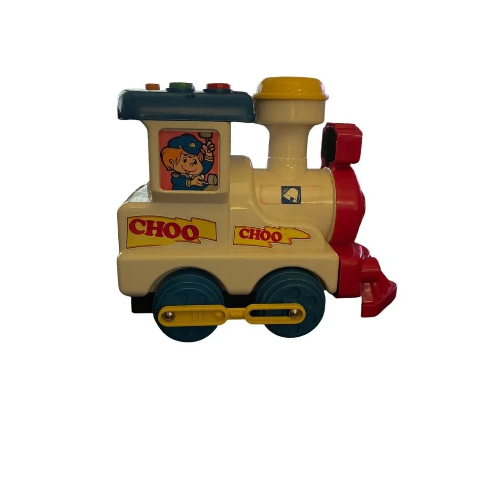 Vintage Blue Box Choo Choo Locomotive *does not work