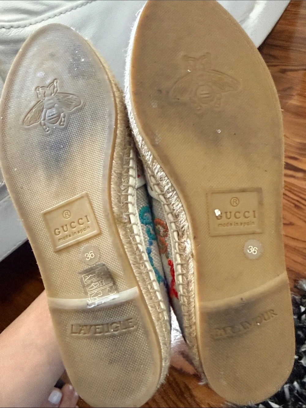 Gucci casual espadrille