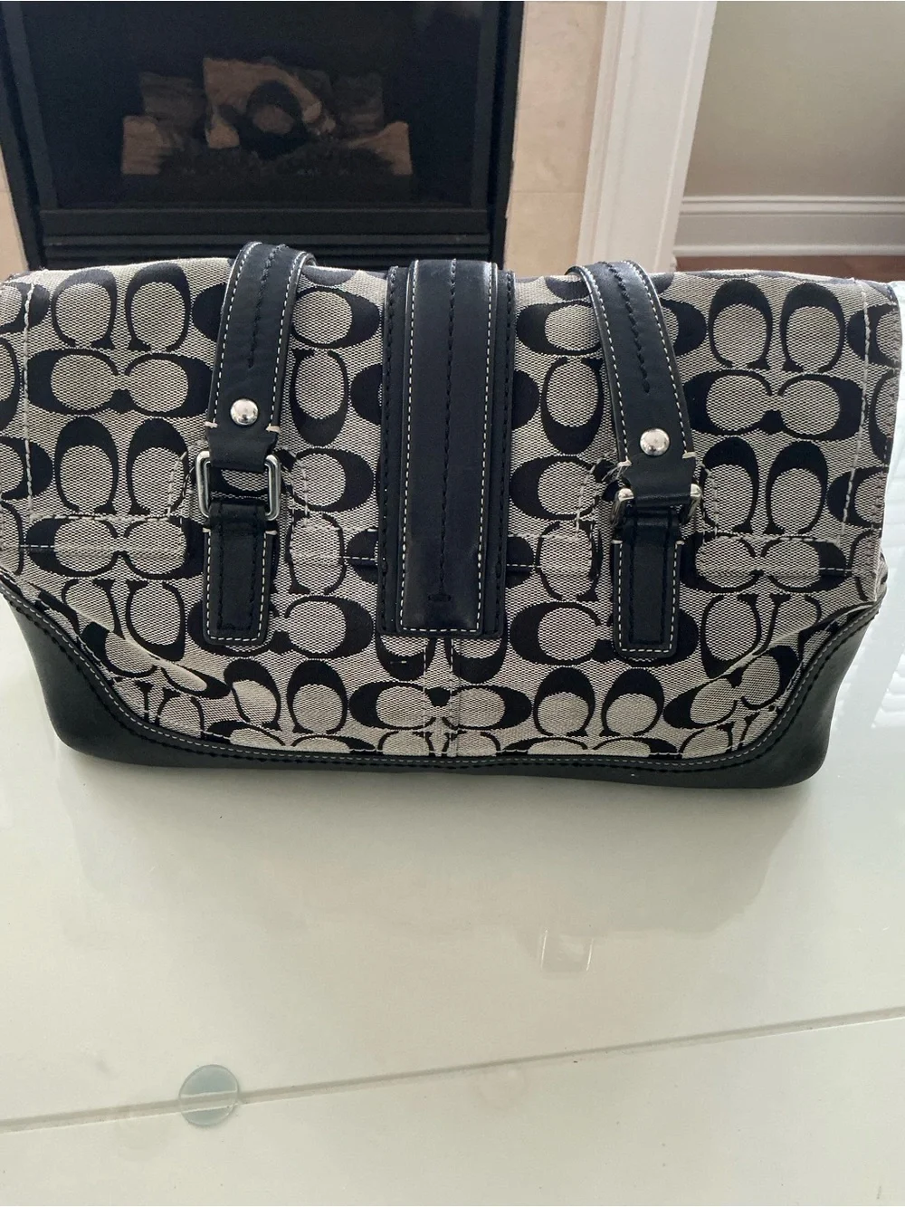 Coach signature jacquard