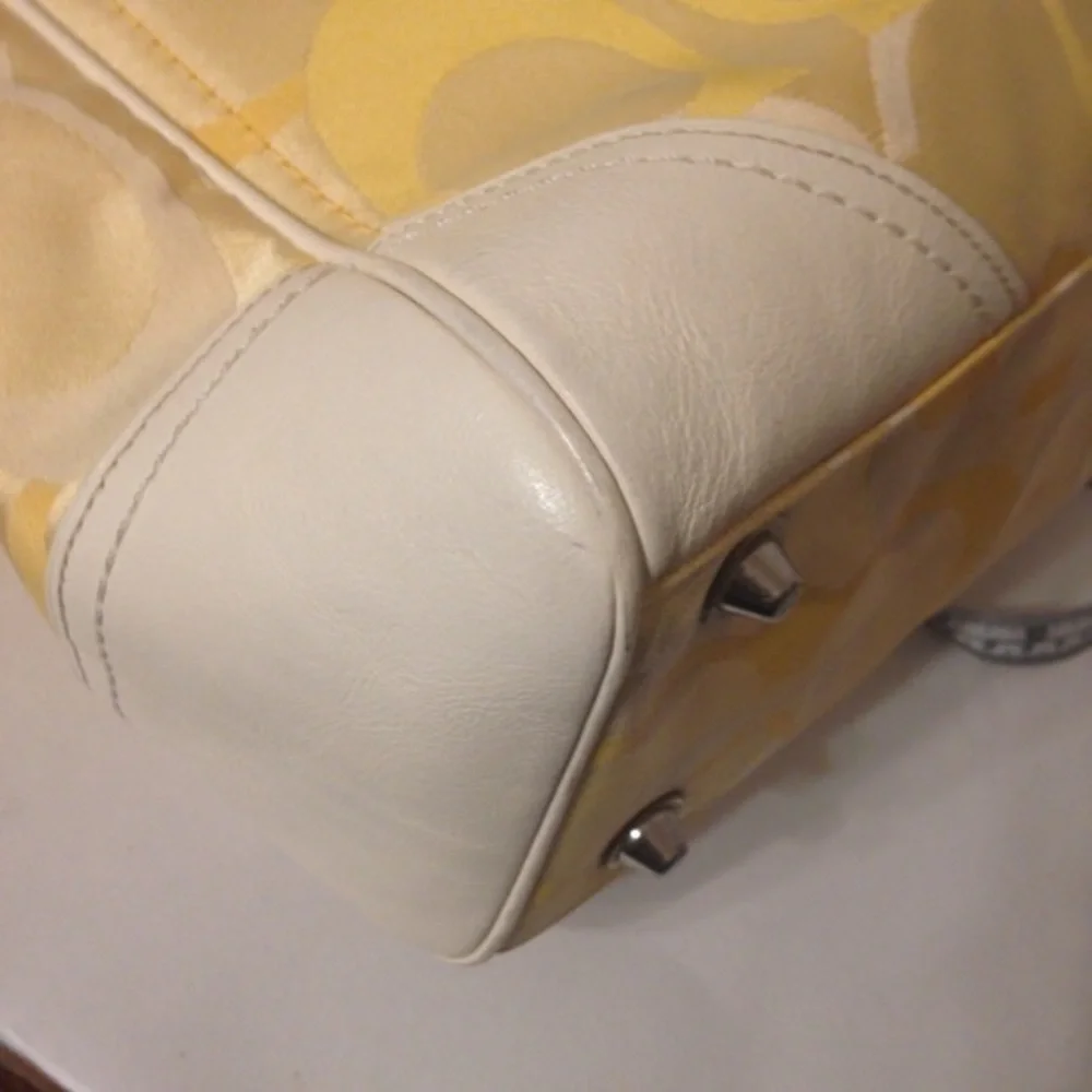 Coach bag scuffs
