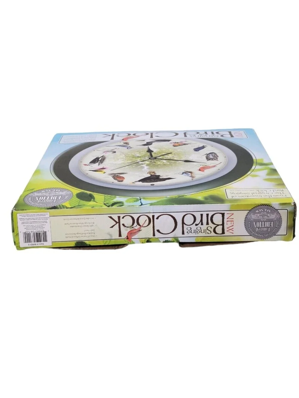 13 Inch Bird Song Wall Clock - Limited 20th Anniversary Model, Auto Dimmable