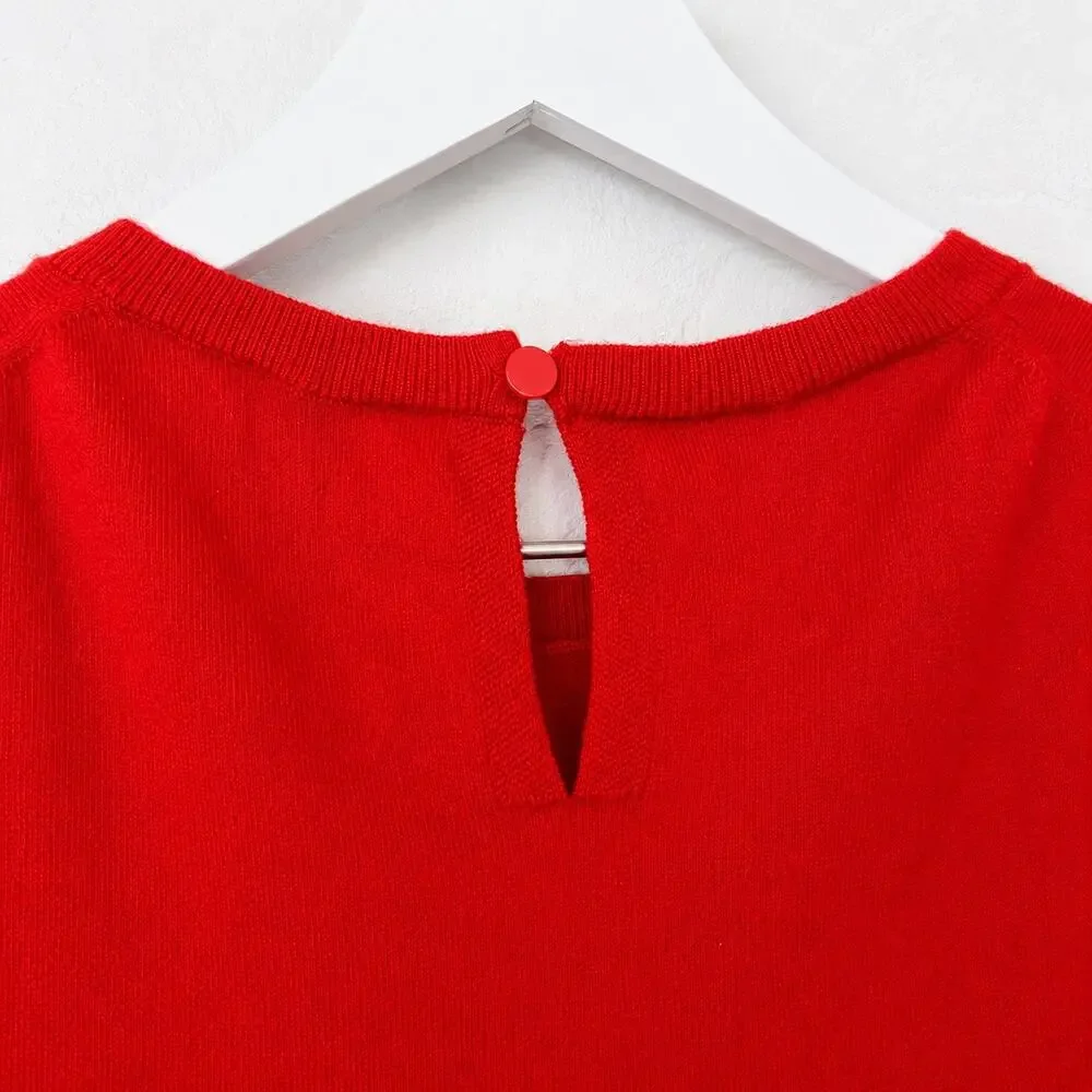 J. Crew pop red