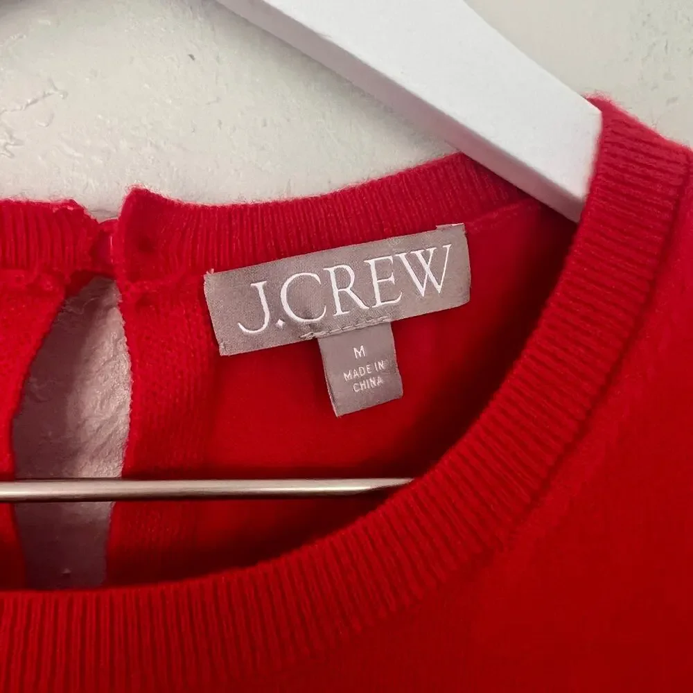 J. Crew pop red