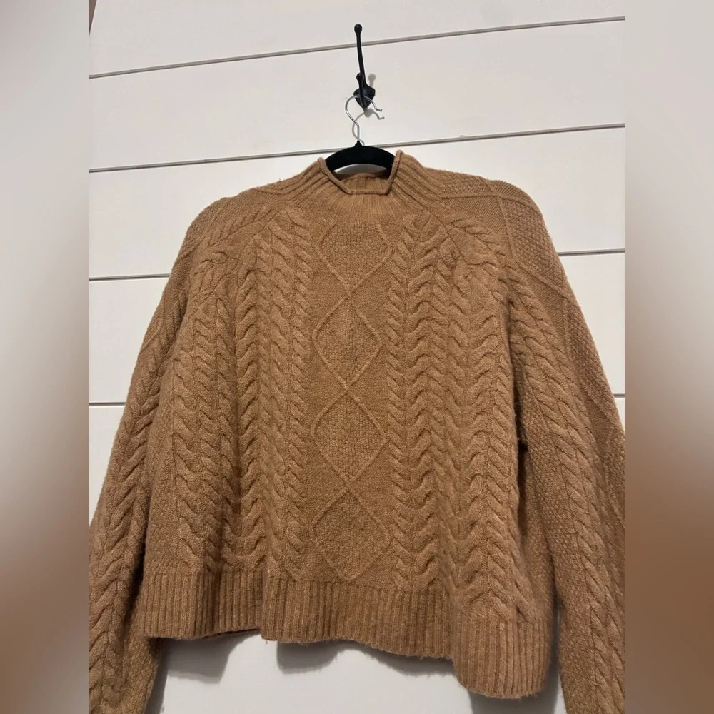 J. Crew crewneck cable