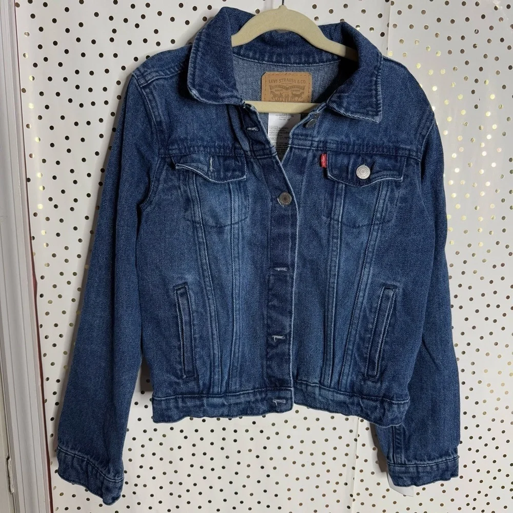 Levi's Blue Denim Jacket Kids