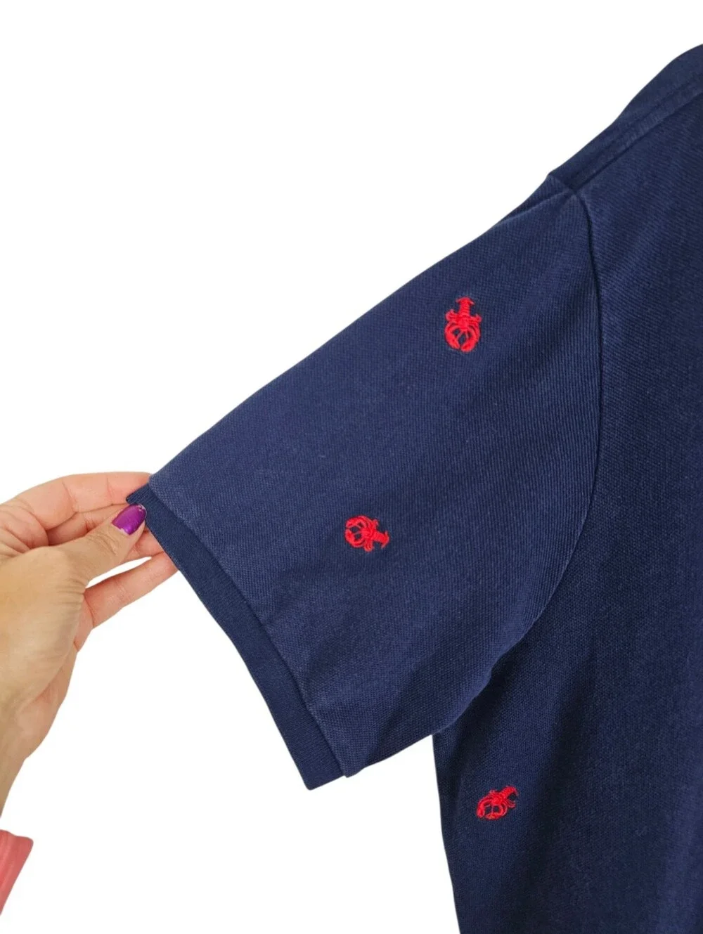 Polo Ralph Lauren Lobster Print Polo Shirt XL