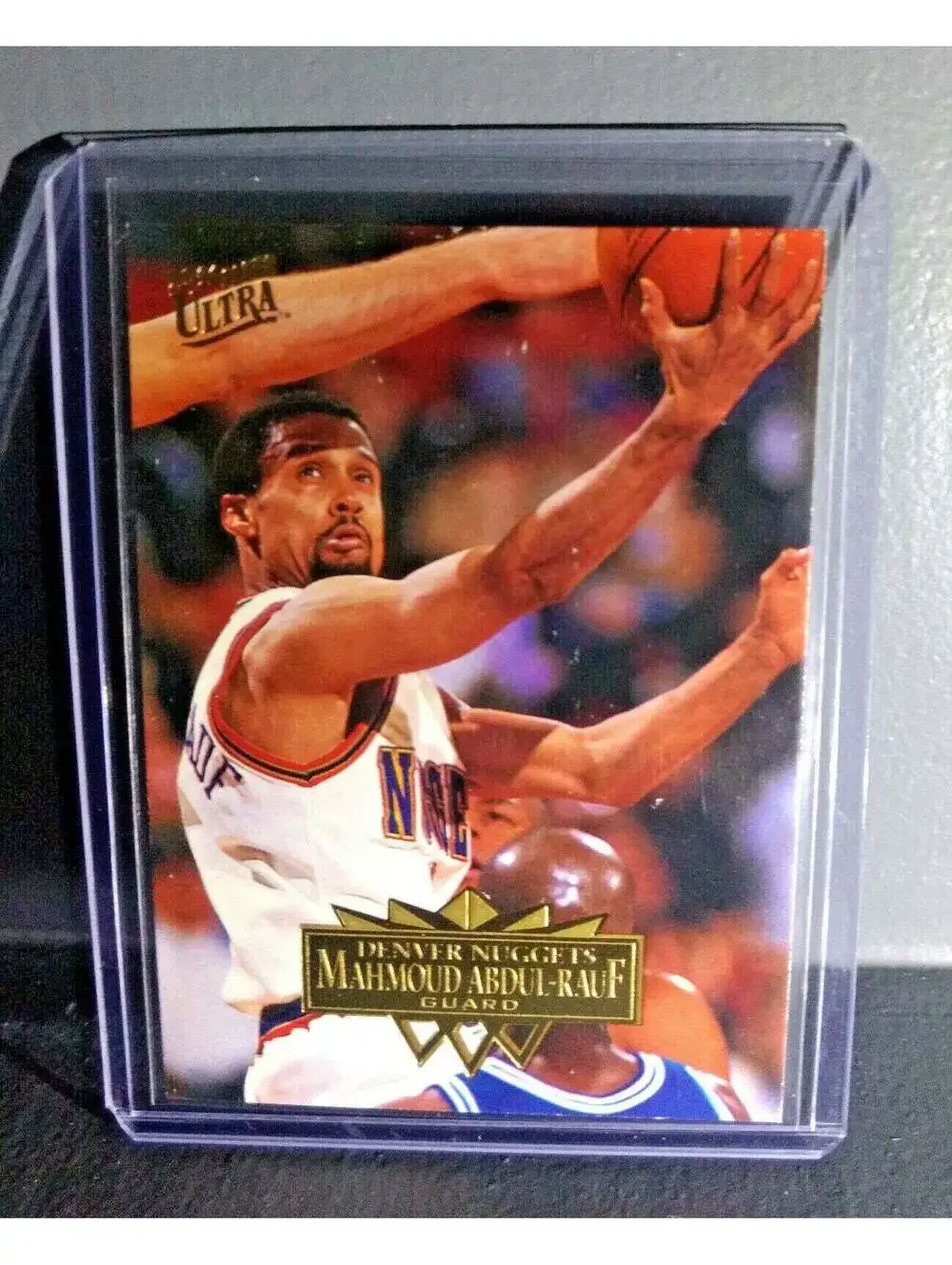 1995-96 Mahmoud Abdul-Rauf Fleer Ultra #44 Basketball Card